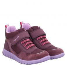  Superfit, Sport7 Mini, Veloursleder-Halbschuh in lila für Kinder