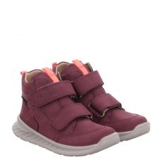  Superfit, Breeze, Veloursleder-Lauflernschuh in lila für Kinder