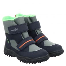  Superfit, Husky1, Textil-Winterstiefel in blau für Kinder