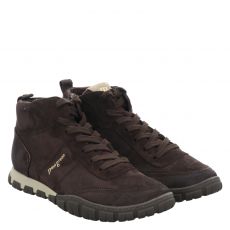  Paul Green, 0080-5506-040, Veloursleder-Halbschuh in braun für Damen