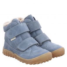  Pepino By Ricosta, Domi W, Veloursleder-Lauflernschuh in blau für Kinder