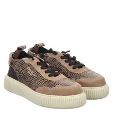  Crickit, Maura, Veloursleder-Slip-On in braun für Damen