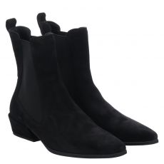  Högl Veloursleder-Chelsea in schwarz für Damen