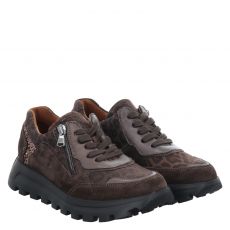  Waldläufer, Ajala-h, Veloursleder-Halbschuh in braun für Damen