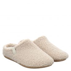 Beck, Jule, Textil-Hausschuh in beige für Damen