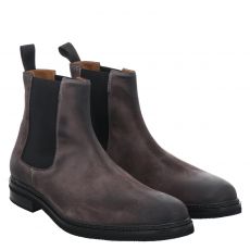  Mercanti Fiorentini Veloursleder-Chelsea in grau für Herren