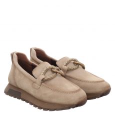  Hispanitas, Oregon, Veloursleder-Mokassin in beige für Damen