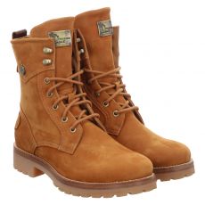  Panama Jack Nubukleder-Schnürstiefel in braun für Damen