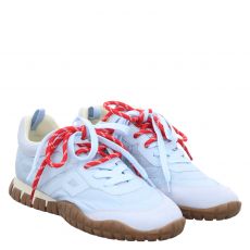  3p, Blau, Nylon-Sneaker in hellblau für Damen