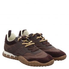  3p Nylon-Sneaker in braun für Damen