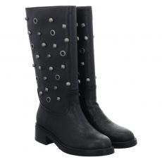  Noa Harmon, Abbey, Kunstleder-Chelsea in schwarz für Damen