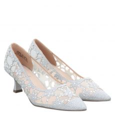  Laura Vita, Misstyle By Lv, Textil-Pumps in silber für Damen