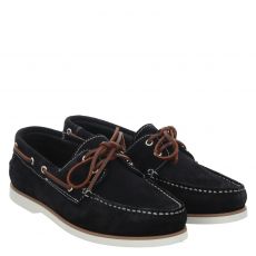  Fernando Strappa Veloursleder-Halbschuh in blau für Herren