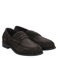  Fernando Strappa, Blues, Veloursleder-Slipper in braun für Herren