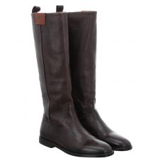  Camerlengo hoher Glattleder-Stiefel in braun für Damen