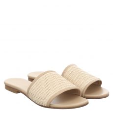  Schuhengel Textil-Pantolette in beige für Damen