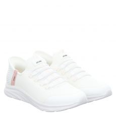  Beppi, Slip In, Textil-Sneaker in weiß für Kinder