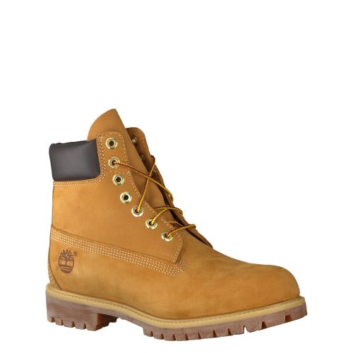 Timberland Premium 6 Inch Nubukleder Schnurstiefel in cognac fur Herren