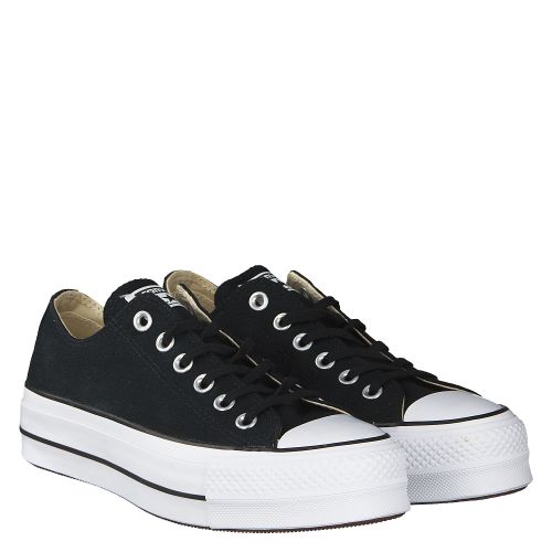 CONVERSE, CTAS LIFT CLEAN OX, SCHWARZ