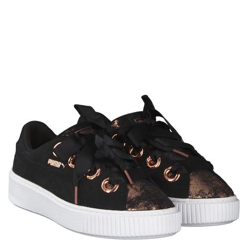 PUMA, PLATFORM KISS ARTICA, SCHWARZ | Schnürer für Damen PUMA, PLATFORM KISS ARTICA, SCHWARZ | Schnürer für Damen