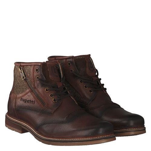 bugatti stiefel herren braun