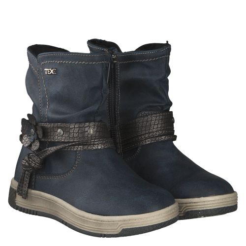 Stiefel in Blau von Indigo für Mädchen. Stiefel in Blau von Indigo für Mädchen.