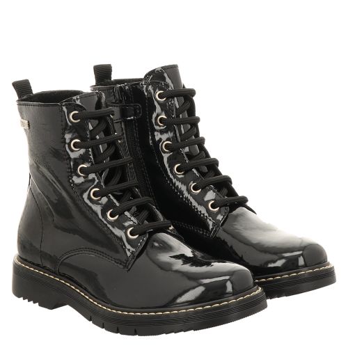 Schuhengel Schaftstiefel in schwarz für Mädchen
