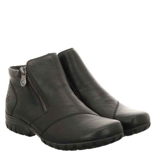 Rieker discount schwarz black
