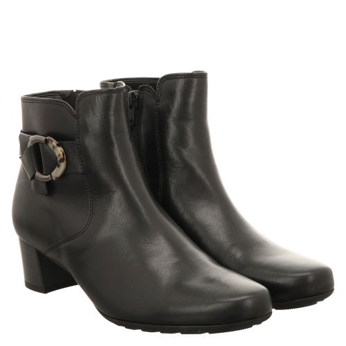 Gabor Lady, St. Tropez, Glattleder Fußbettschuh in schwarz Gabor Lady, St. Tropez, Glattleder Fußbettschuh in schwarz