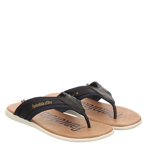 PANTOFOLA D`ORO, DINO UOMO FLIP FLOP, BLAU