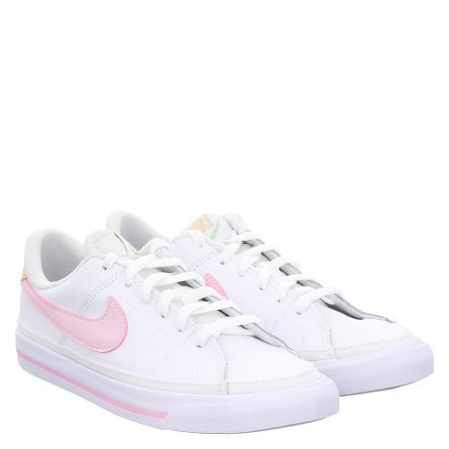 Nike Courtlegacy(gs) Kunstleder-Halbschuh in weiß für Mädchen