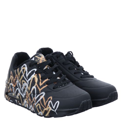 Skechers X Jgoldcrown High Tech Sneaker in schwarz fur Damen