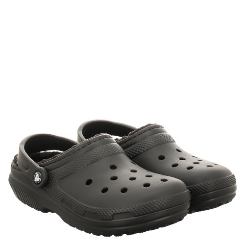 CROCS, CLASSIC LINED CLOG, SCHWARZ