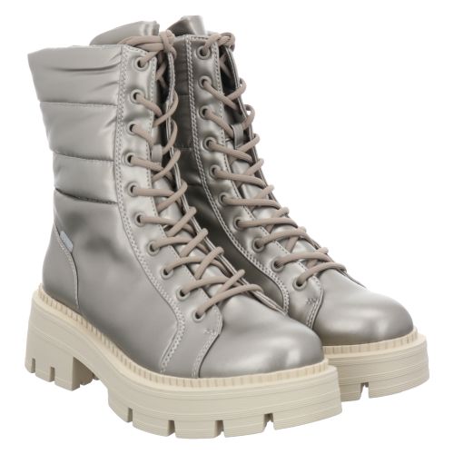 Boot Tamaris Stiefel Gold Stiefelette Metallic Warmfutter