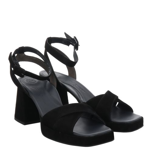 PAUL GREEN, 0073-6061-003/SANDALETTE, SCHWARZ