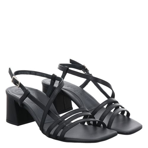 PAUL GREEN, 0073-6042-023/SANDALETTE, SCHWARZ