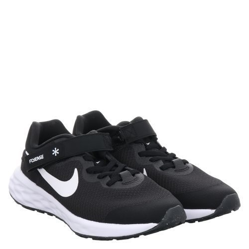 NIKE, REVOLUTION 6 FLYEASE NN (GS), SCHWARZ