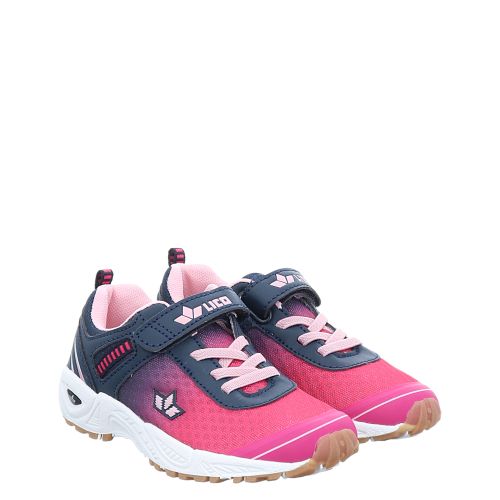 Lico Unisex Barney Vs indoor gymschoenen voor kinderen, paars, roze, turquoise, 26 EU
