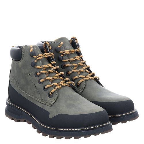 Wrangler, Mitchell Boot, Kunstleder-Schnürstiefel in grün für Herren