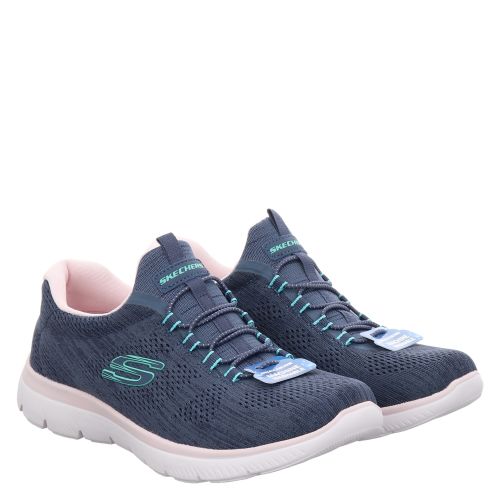 Skechers, Summits - Fun Flair, Slip-On in blau für Damen 