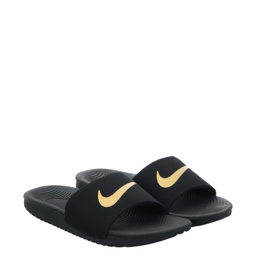 NIKE, KAWA SLIDE (GS/PS), SCHWARZ