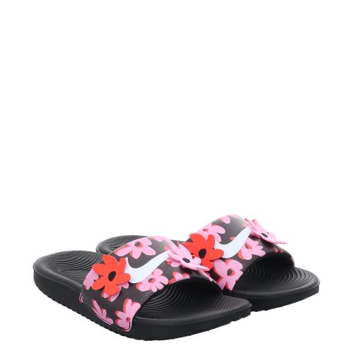 NIKE, KAWA SLIDE GS/PS, SCHWARZ