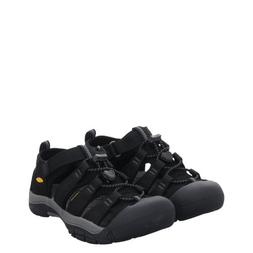 KEEN, NEWPORTH2C-BLACK/KEENYELLOW, SCHWARZ