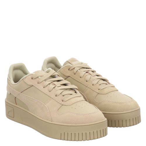 Women's Sneakers Puma Carina Puma Pink Sneakers Puma, Carina Street Sd,  Kunstleder-Sneaker In Beige Für Damen