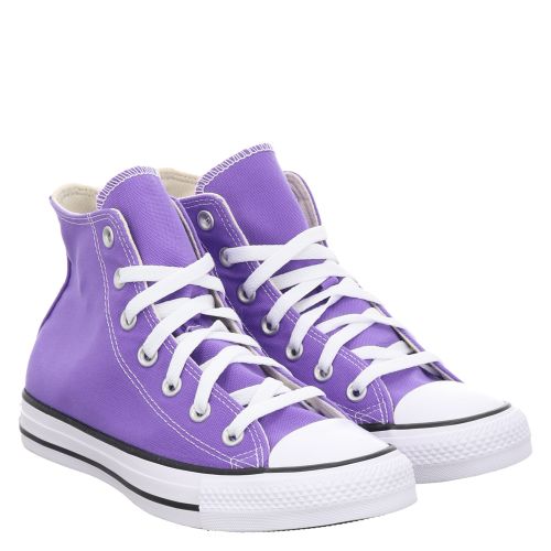 Converse Allstar Ctas Hi Leinen Halbschuh in lila fur Damen