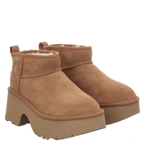 UGG, CLASSIC ULTRA MINI NEW HEIGH, BRAUN