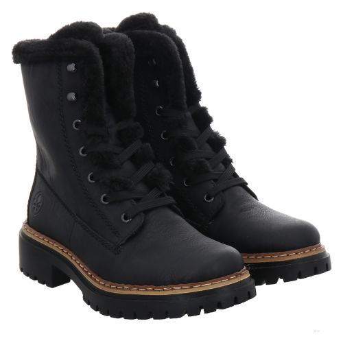 RIEKER, HWK DAMEN STIEFEL, SCHWARZ