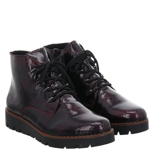 RIEKER, HWK DAMEN STIEFEL, ROT