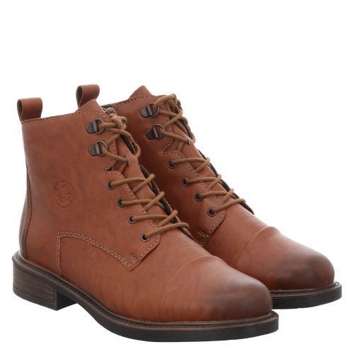 RIEKER, HWKDAMENSTIEFEL, BRAUN