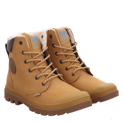 PALLADIUM, PAMPA SPORT CUFF WPS, BRAUN